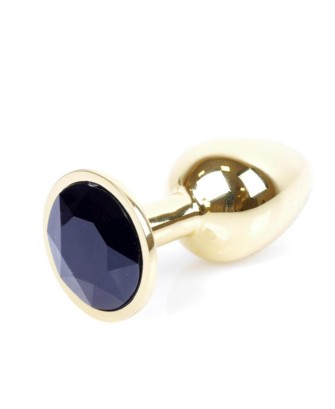 Plug-Jewellery Gold PLUG- Black