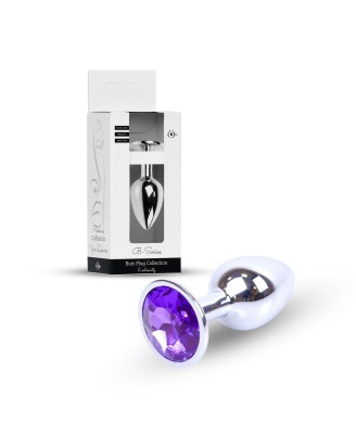 Plug-Jewellery Silver PLUG- Purple