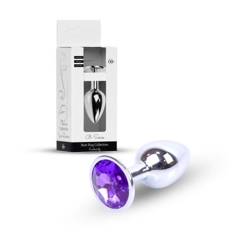 Plug-Jewellery Silver PLUG- Purple