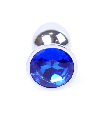Plug-Jewellery Silver PLUG- Dark Blue