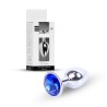 Plug-Jewellery Silver PLUG- Dark Blue