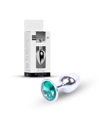 Plug-Jewellery Silver PLUG- Green