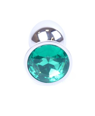 Plug-Jewellery Silver PLUG- Green