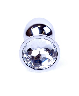 Plug-Jewellery Silver PLUG- Clear