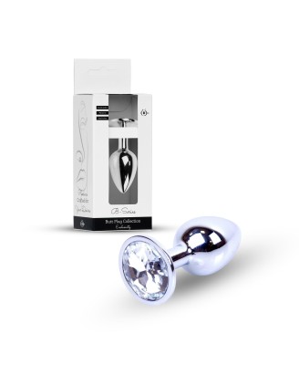 Plug-Jewellery Silver PLUG- Clear