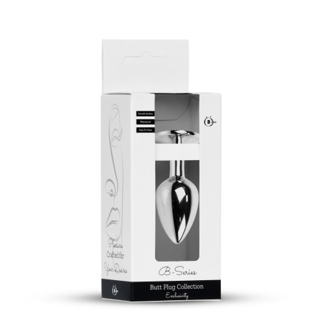 Plug-Jewellery Silver PLUG- Black