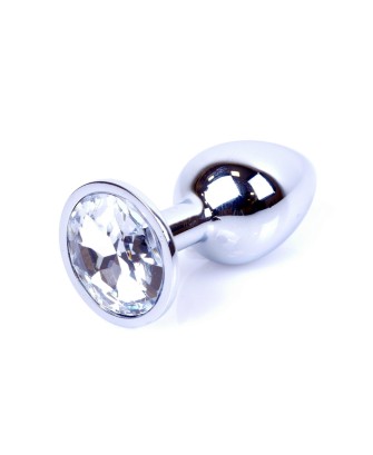 Plug-Jewellery Silver PLUG- Clear