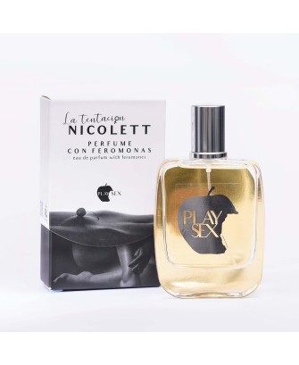 PHEROMONE PERFUME NICOLETT FOR HER 50ML TENTACIÓN PLAY SEX