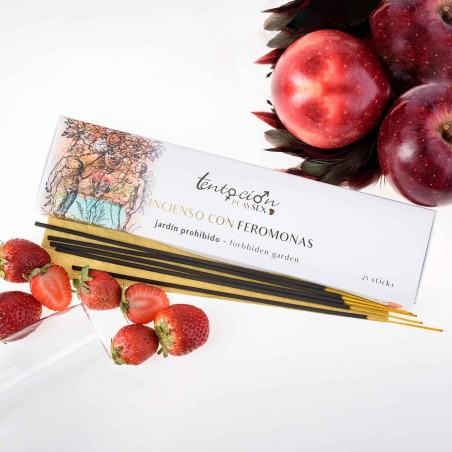 TENTACIÓN PLAY SEX - FORBIDDEN GARDEN SCENT - Kadzidełka zapachowe z feromonami - 25 szt