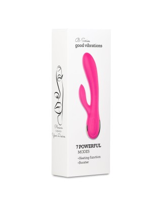 Silicone Vibrator Wibrator Króliczek - 7 poziomów - Funkcja Grzania