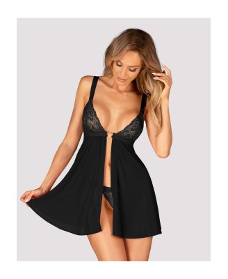 Elianes babydoll czarna