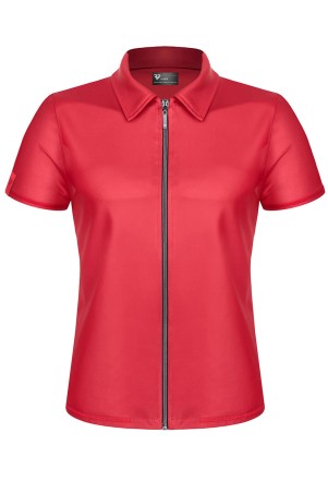 RMMauricio001 - red polo - S