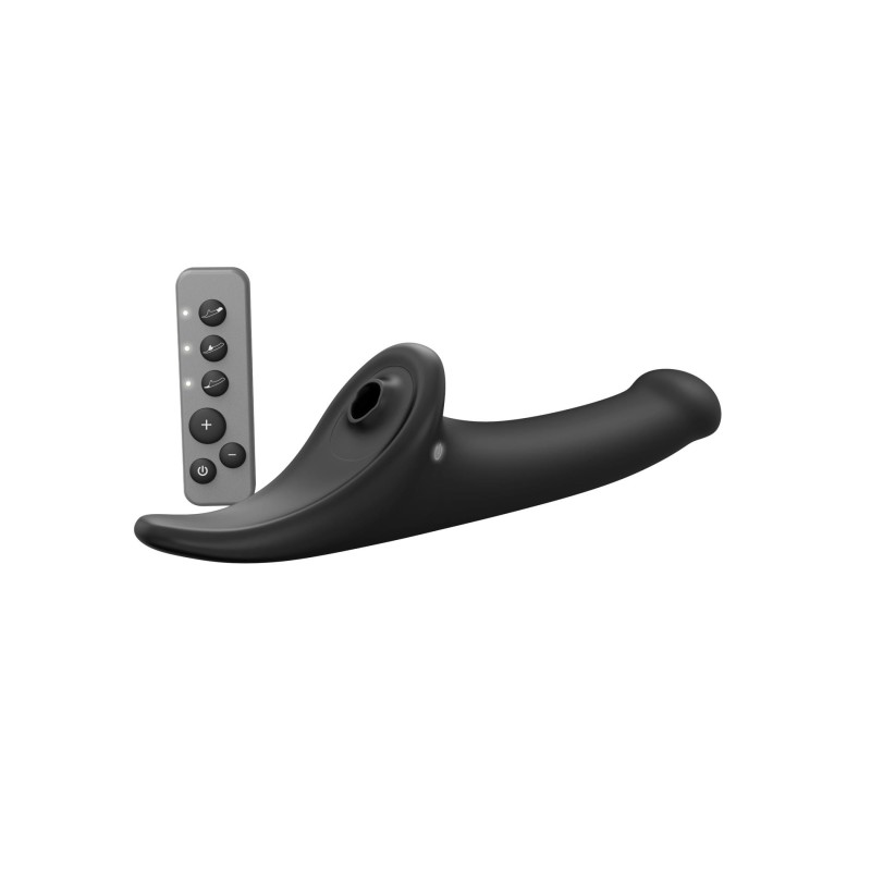 MULTI ORGASM DILDO - M - BLACK TR