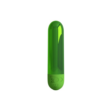 Pretty Love Kiwi - Rechargeable Bullet Vibrator - Green