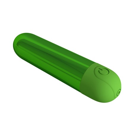 Pretty Love Kiwi - Rechargeable Bullet Vibrator - Green