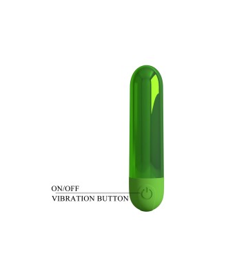 Pretty Love Kiwi - Rechargeable Bullet Vibrator - Green
