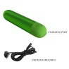 Pretty Love Kiwi - Rechargeable Bullet Vibrator - Green