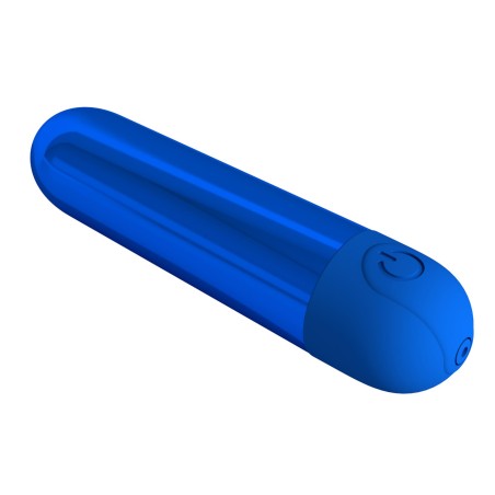 Pretty Love Kiwi - Rechargeable Bullet Vibrator - Blue