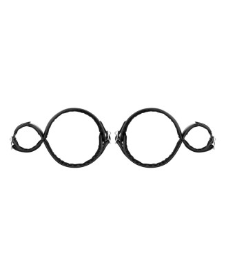 Bedroom Fantasies - Thigh and Wrist Strap Bondage Black