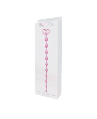 Plug/kulki-FALLO ANALE ANAL JUGGLING BALL SILICONE PINK