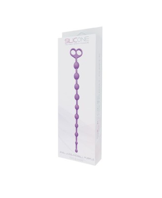 Plug/kulki-FALLO ANALE ANAL JUGGLING BALL SILICONE PURPLE