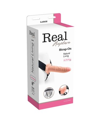 FALLO STRAP ON CAVO REAL RAPTURE 8 FLESH