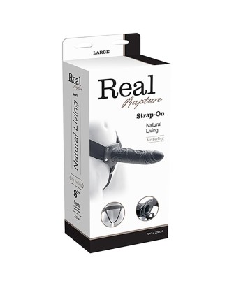 Proteza-FALLO STRAP ON CAVO REAL RAPTURE 8 BLACK