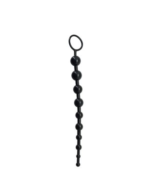 Palline anali Timeless Jelly 10 colore nero