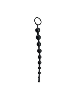 Palline anali Timeless Jelly 10 colore nero