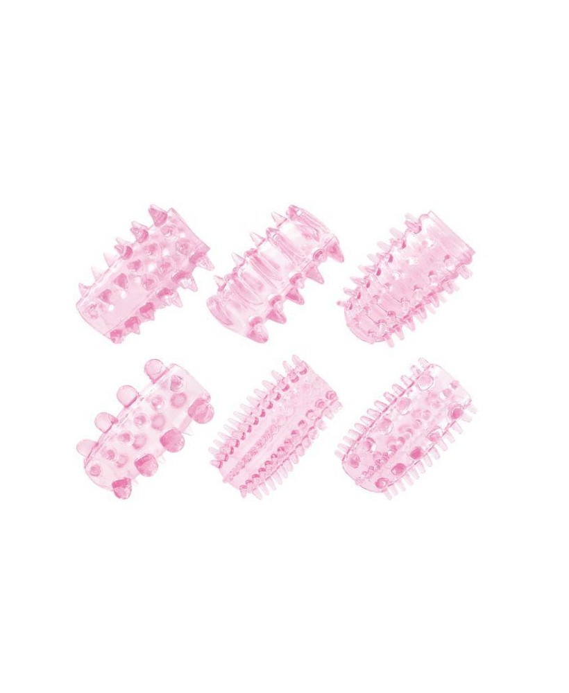 Kit di 6 anelli fallici flessibili Timeless