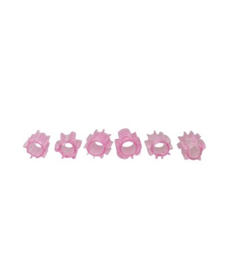 Kit di 6 anelli fallici flessibili Timeless