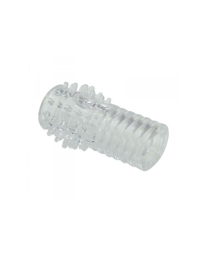 Stymulator-TPE COCK SLEEVE WITH NODULES.
