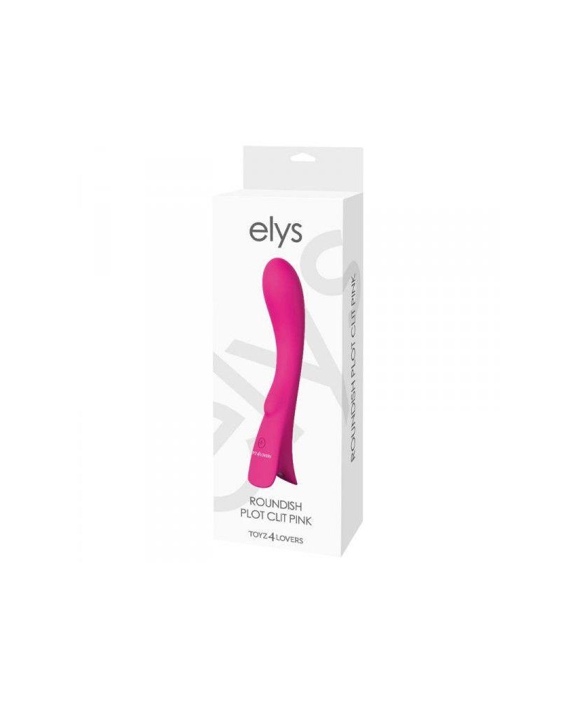 Wibrator-VIBRATORE DESIGN ELYS - ROUNDISH PLOT CLIT PINK
