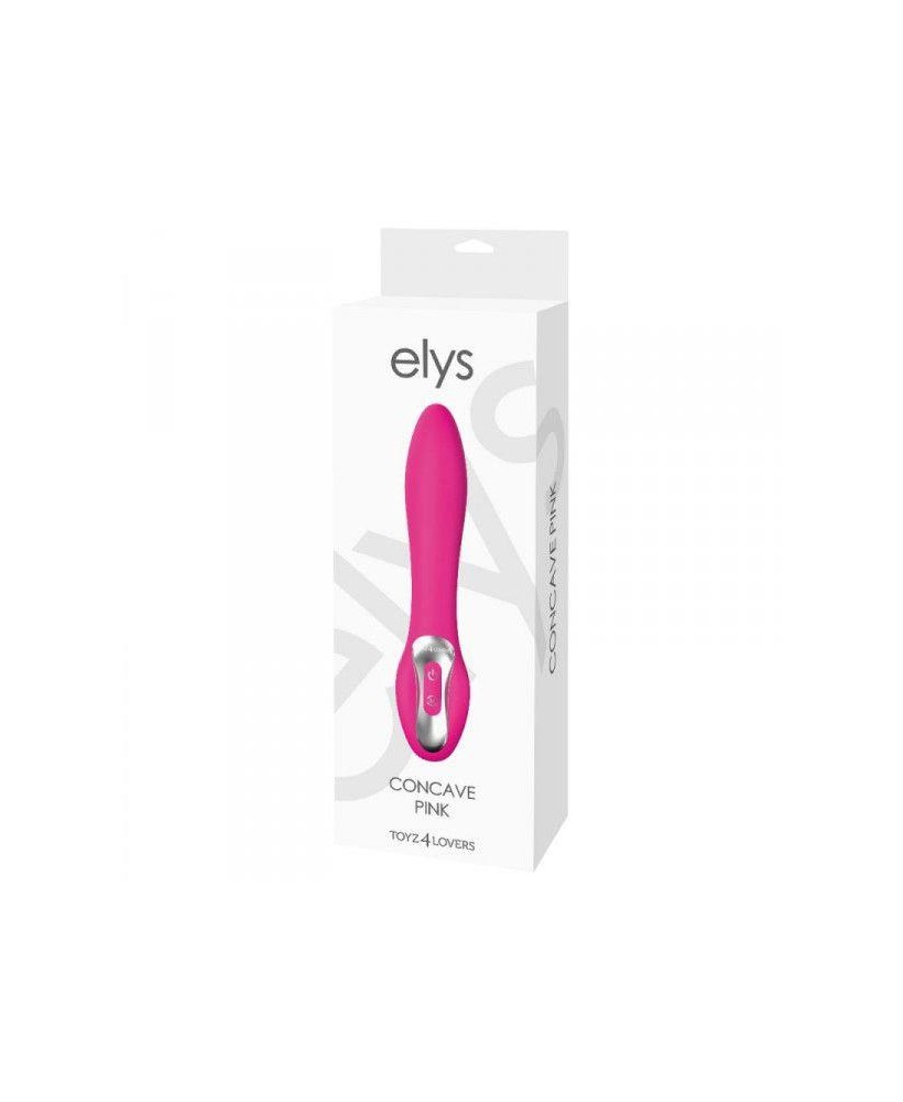 Wibrator-VIBRATORE DESIGN ELYS - CONCAVE PINK
