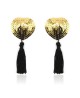 Heart shine nipples tassels (oro)