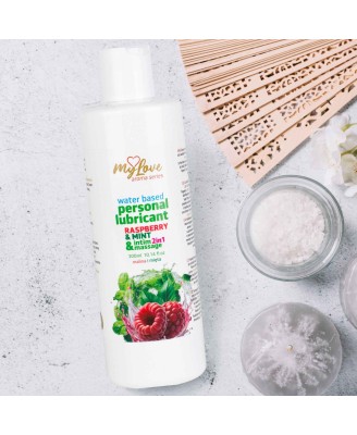 MyLove Aroma Series IntimMassage 2in1 Raspberry Mint 300ml
