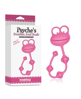 10"" Silicone Frog Anal Beads
