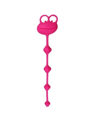 10"" Silicone Frog Anal Beads