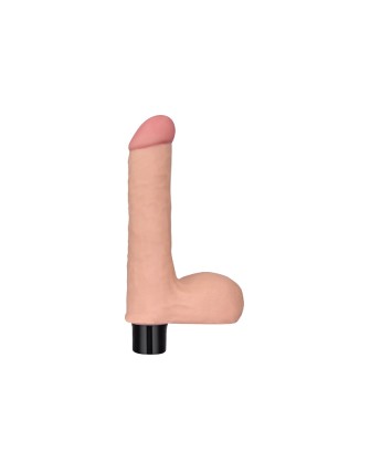 8"" REAL SOFTEE Vibrating Dildo