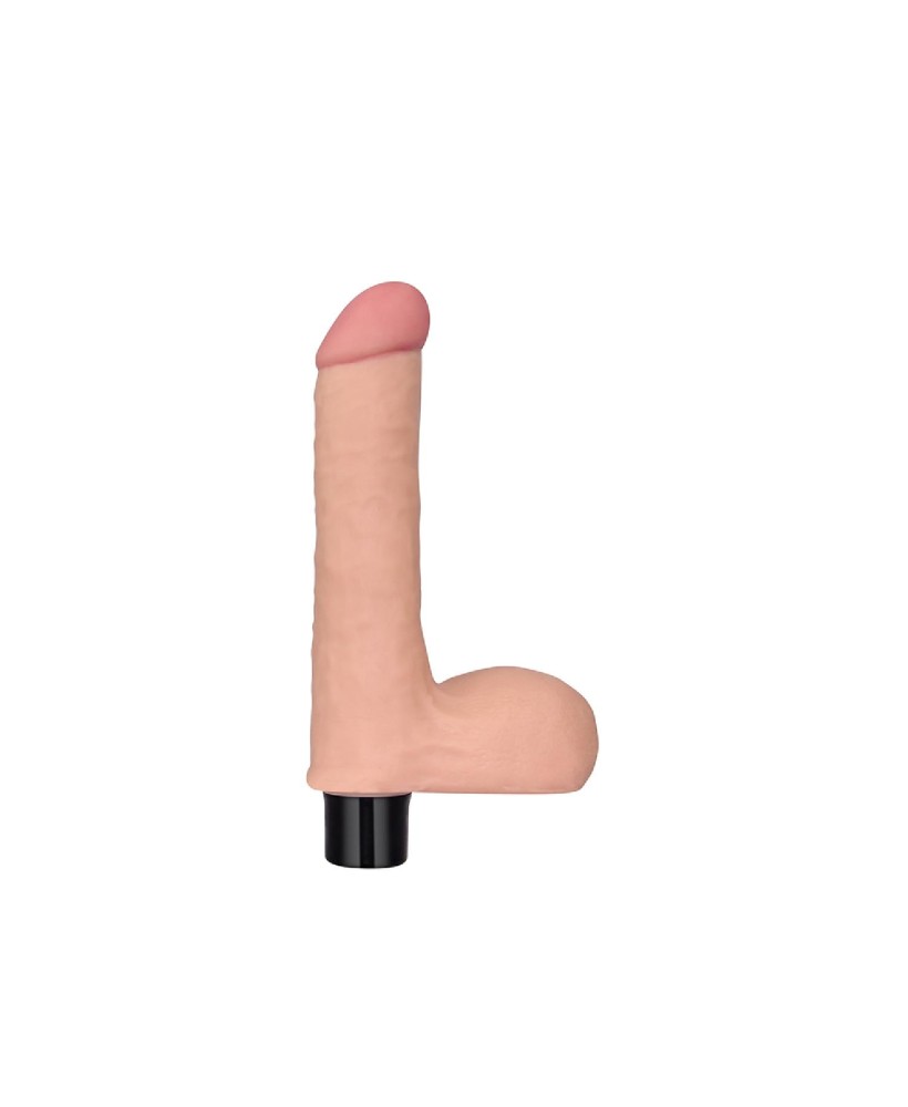 8"" REAL SOFTEE Vibrating Dildo