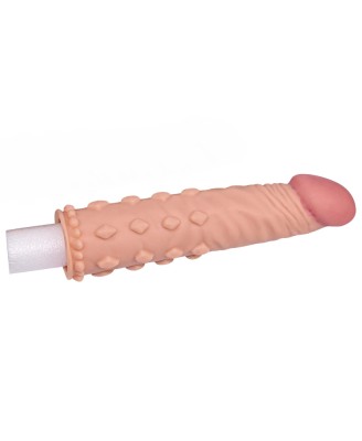 Add 2"" Pleasure X Tender Penis Sleeve Flesh