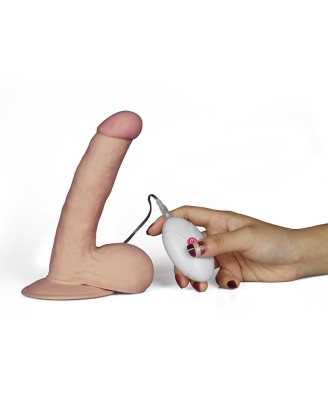 7.5"" The Ultra Soft Dude Vibrating