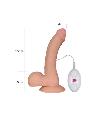 8.8"" The Ultra Soft Dude Vibrating