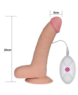 8.8"" The Ultra Soft Dude Vibrating