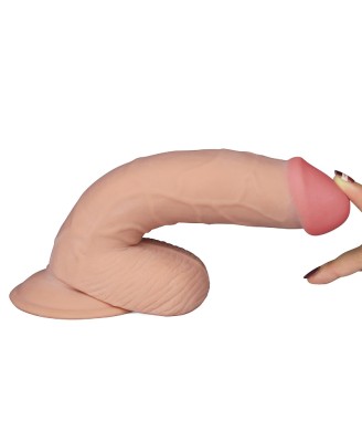 8.8"" The Ultra Soft Dude Vibrating