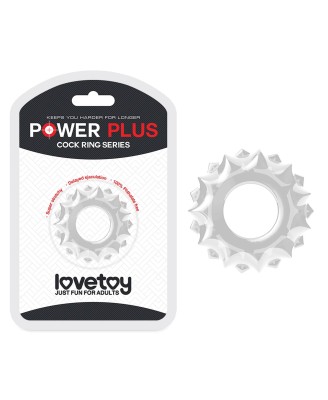 POWER PLUS Cockring Clear