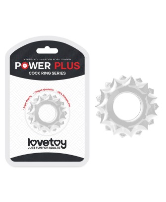 POWER PLUS Cockring Clear