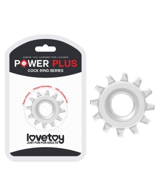 POWER PLUS Cockring Clear