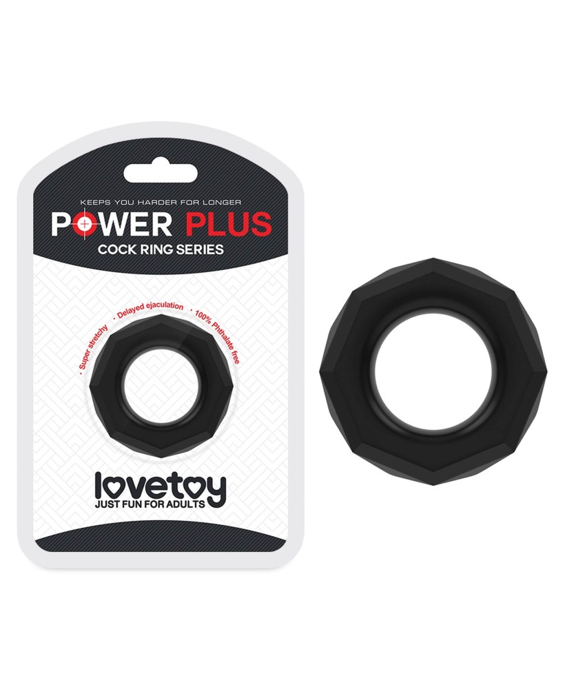 POWER PLUS Cockring Black
