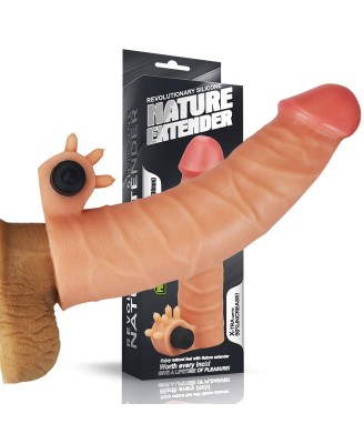 Add 1.5" Vibrating
Silicone Extender